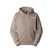 The North Face M Sımple Dome Lıght Regular Full Zıp Hoo Erkek Sweatshirt Nf0a8gq72mb1 Gri