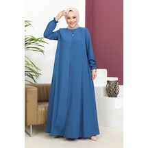 Medine İpeği Mevlana Ferace - İndigo / F0123 İndigo Mavisi Mavi