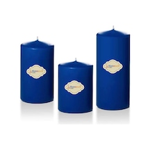 3 Lü Small Set Mum Mavi Çap :5 cm