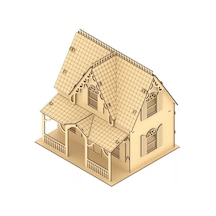 TLR hobi Tlrhobi Oyun Evi Ahşap Maket