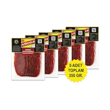 Yüksek Proteinli Kekikli Ve Kırmızı Biberli Dana Kuru Et 70 Gr. Beşli Paket Toplam 350 Gr.
