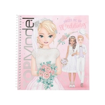 Depesche 13529 Topmodel Dress Me Up - Boyama Kitabı Seti, Boyama İçin 24 Sayfa, 11 Çıkartma Yaprağı Dahil