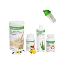 Herbalife Formül 1 Vanilya Aromalı Shake Çay Limon Aloe Vera Thermo Complate Shaker