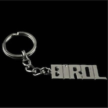 Birol İsimli Anahtarlık Krem