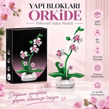 C59028w Saksılı Orkide Model 237 Parça Block Oyuncak