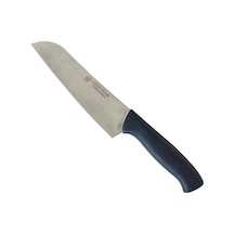 Bursa Santoku Şef Bıçağı 17 Cm, Plastik Sap Çok Renkli
