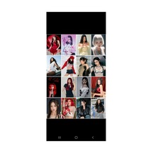 Kpop- Blackpink - Jennie New Season Tasarımlı Desenli 16 ' Lı Fotokart Seti