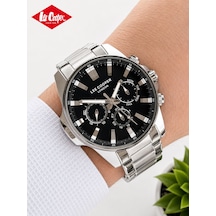 Lee Cooper Çelik Kordon Kadran Özellikleri Aktif 50 Mt Suya Dayanıklı Erkek Kol Saati Lc.k01.m2 Gümüş
