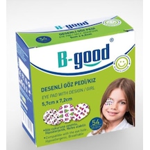B-good Desenli Kız Çocuk Göz Kapama Bandı 54 Adet
