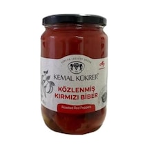 Közlenmiş Kırmızı Biber Cam Kavanoz 720 Cc 12 Izgara