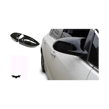 2009-2017 Volkswagen Polo Mk5 Batman Yarasa Ayna Kapak Piano Black