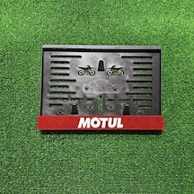 Motorsiklet Plakalık Motul Lazer Kesim 3d Kabartmalı Model Motor Plakalığı