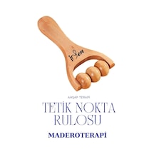 Maderoterapi Tetik Rulosu Ahşap Masaj Aleti