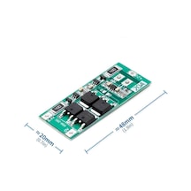 2S 20A Lityum Batarya BMS Koruma Kartı Balans Versiyon Pil Li-ion 18650 8.4V