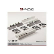 Albatur Srg 110 103-0110-1200 70 Kg Sürme Kapak Sistemi 2 Yöne