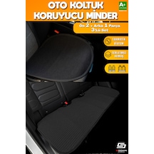 Oto Koltuk Koruyucu Minder Siyah Universal 2+1 Parça Ön Arka A+ Kalite Oto Koltuk Koruyucu Minder Siyah Universal 2+1 Parça Ön Arka A+ Kalite
