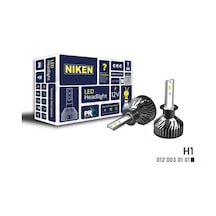 H3 Led Xenon Far Aydınlatma Seti Şimşek Etkili Niken Pro 6400Lm