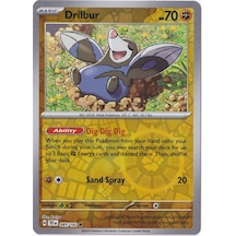 Drilbur Reverse Holo 085/162 - Temporal Forces - Pokemon Kartı Mint