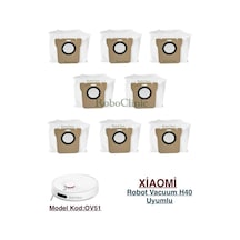 Xiaomi Mi Vacuum Mop H40 Robot Süpürge İle Uyumlu Yedek Toz Torba - 8 Parça