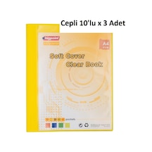 Bigpoint Lolly Serisi Soft Sunum Dosyası Cepli 10'lu Sarı X 3 Adet Diğer