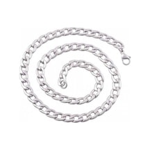 Brezza Lusso Jewelry Gemici Model Erkek Çelik Zincir Kolye Paslanmaz Çelik 5 Mm 65 Cm (366890204) Metalik