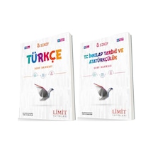 Limit Yayınları 8. Sınıf Türkçe + İnkılap Soru Seti 2 Kitap 2023