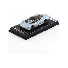 Hyper Car Mclaren Speedtail Silver-league Collection 1/64 Model Araba