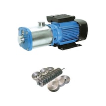 Yatay Kademeli Komple Çelik Pompa - Kpf 505 M 2 Yıl Garantili 220v