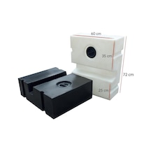 Karavan Su Deposu 110 Litre 72x60x25cm Sprinter Crafter Volt Uyum