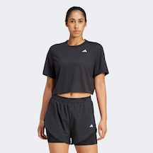 Adidas Train Essentials Boxy Workout Kadın Siyah Antrenman T-shirtü Jc9555 SIYAH