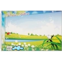 Çınar Uninote Resim Defteri 17X24 Spiralli
