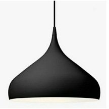 Mylights Metal Sakkıt Avize Cap 41 Cm Siyah Içi Beyaz