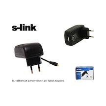 S-Link SL-125B 9V 2A 2.5x0.8x10 MM 1.2 Tablet Adaptörü