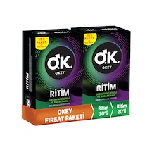 Okey Ritim Prezervatif 40'lı