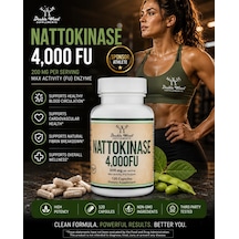 Double Woods Nattokinase 4000fu 120 Kapsül