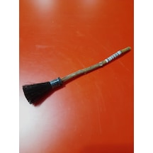Geleneksel Ebru Karıştırma Fırçası At Kılından Gül Dalından 18cm