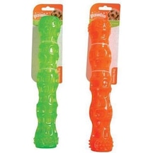 Pawise 28 CM Plastik Sesli Renkli Diş Sağlığı için Köpek Oyuncağı Çok Renkli