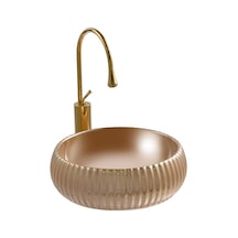 Lena E-4161A Tezgah Üstü Porselen Lavabo