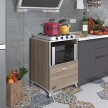 Kenzlife ocak dolabı ayşe crd 85*60*57 mutfak modül mini fırın mikrodalga banyo ofis modül