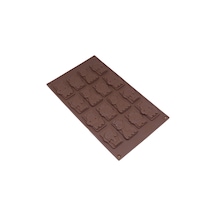 Hayvan Görselli Silikon Kurabiye Çikolata Kalıbı 1 Adet