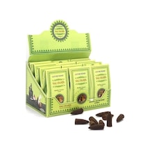 Ayurvedic Konik Geri Akış Tütsü Nag Champa Aromalı Çok Renkli