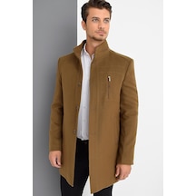 Plt9386 Dewberry Erkek Palto-camel Camel