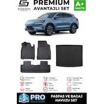 S-dizayn Byd Seal U 3d Pro Havuzlu Paspas Ve Bagaj Havuzu Seti 2'li Set 2024 Üzeri A+ Kalite
