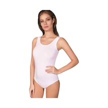 Berrak 2083 - 2084 Kadın Çıtçıtlı Kalın Askılı (Kancalı) Body- 1 Adet