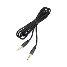 1.5 Metre Gold Soket AUX Stereo Ses Kablosu 150cm. 3,5mm Jack
