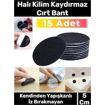 Premium Halı Kilim Sabitleyici Koltuk Kaydırmaz Kendinden Yapışkanlı Yıkanabilir 15 Adet Cırt Bant