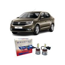 Dacia Logan Kısa Far Ampulü H7 Duo Yeni Seri Beyaz 2012-2021