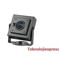Mini Analog Kamera 3.7Mm Yüksek Çözünürlük Tv Uyumlu Farkediilmez