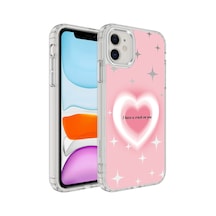 Apple Uyumlu iPhone 12 Kılıf Airbagli Parlak Tasarımlı Renkli Desenli Kapak Mimbo