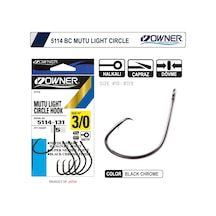 Owner 5114 Mutu Light Black Chrome Iğne (532089923)